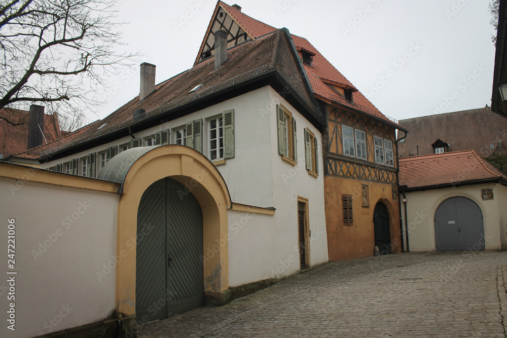 Obraz premium Bamberg Medieval Street