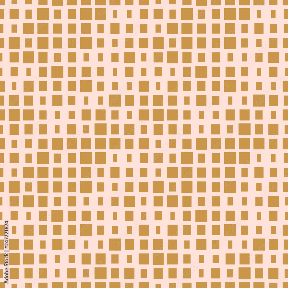 Halftone seamless abstract background with squares. Infinity geometric pattern. Vector illustration. Halftone seamless abstract background with squares. Infinity geometric pattern. Vector illustration.