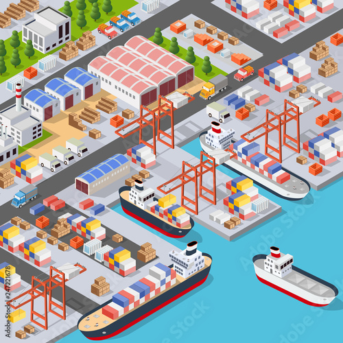 Isometric City Boulevard