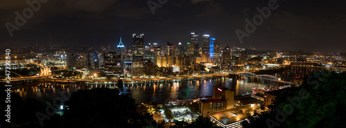 Fototapeta Naklejka Na Ścianę i Meble -  Pittsburgh Panorama