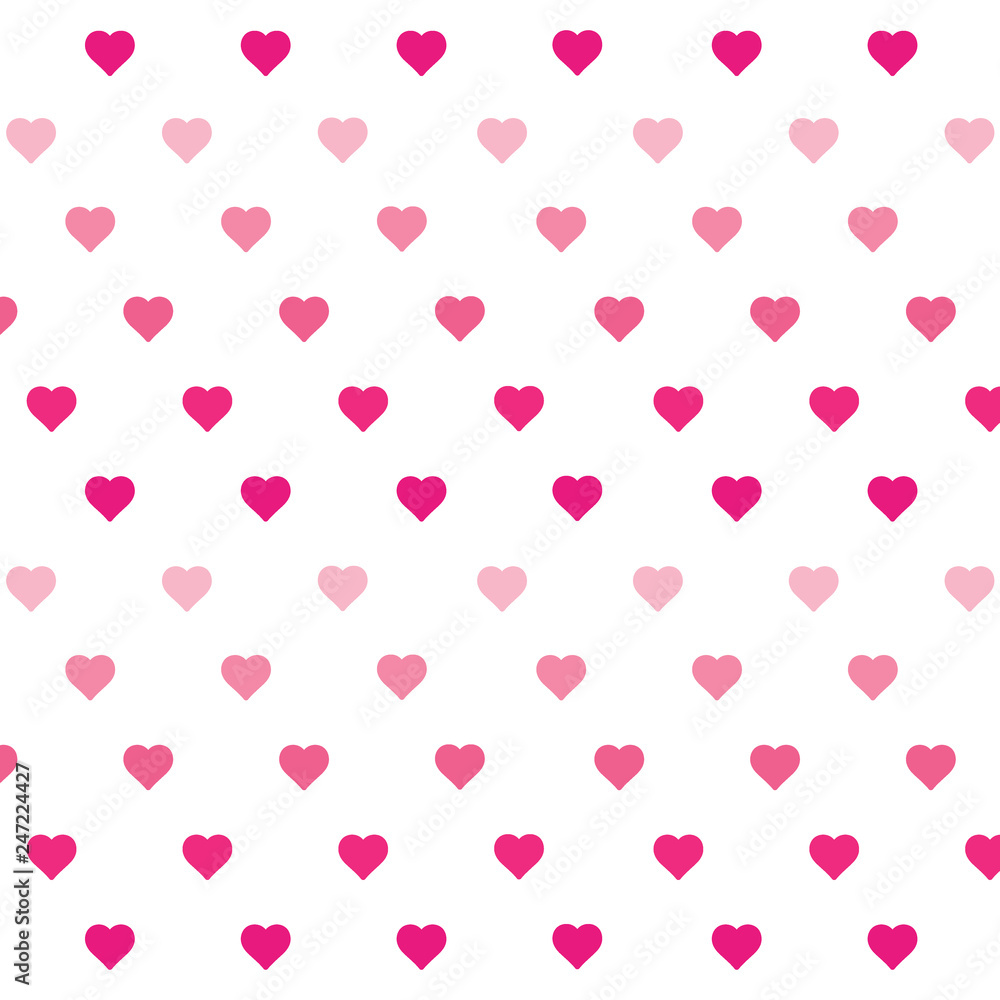 Heart background vector pattern - St Valentines day illustration repeating hearts popular love heart decor inspiration idea Heart background vector pattern - St Valentines day illustration repeating hearts popular love heart decor inspiration idea