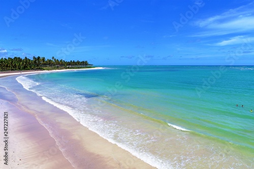 São Miguel dos Milagres and Passo de Camaragibe, Alagoas, Brazil. Fantastic landscape. Great beach scene. Paradise beach with crystal water. Brazillian Caribbean. Dream, peace, balance, inspiration.