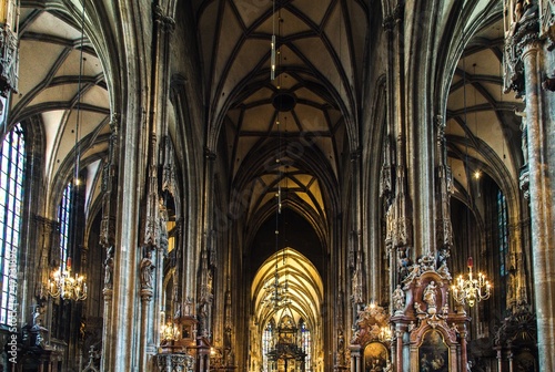 Ancient architecture in the center of Vienna