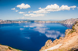 Crater Lake-Cloudy