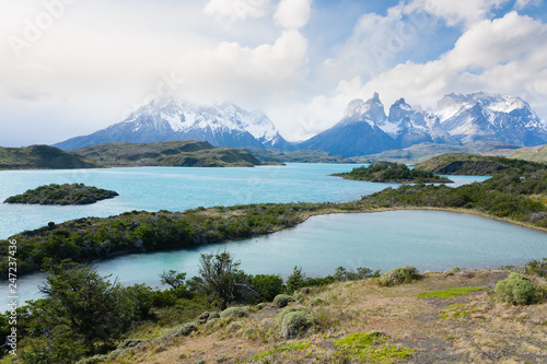 Chilean Patagonia landscape, Torres del Paine National Park