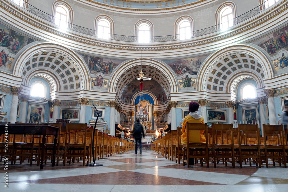 Kirche Maria Himmelfahrt, Rotunde von Mosta
