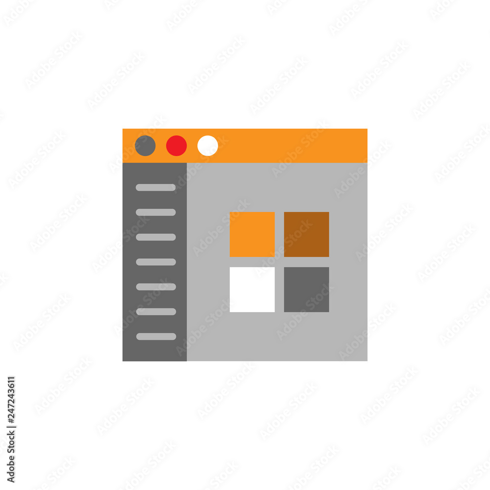 Online, tabs icon. Element of Web Desing icon for mobile concept and web apps. Detailed Online, tabs icon can be used for web and mobile Online, tabs icon. Element of Web Desing icon for mobile concept and web apps. Detailed Online, tabs icon can be used for web and mobile