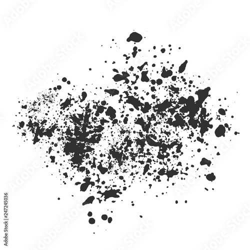 Vector texture  lots of shards of different sizes. Blot  paint splashes or pieces of chalk