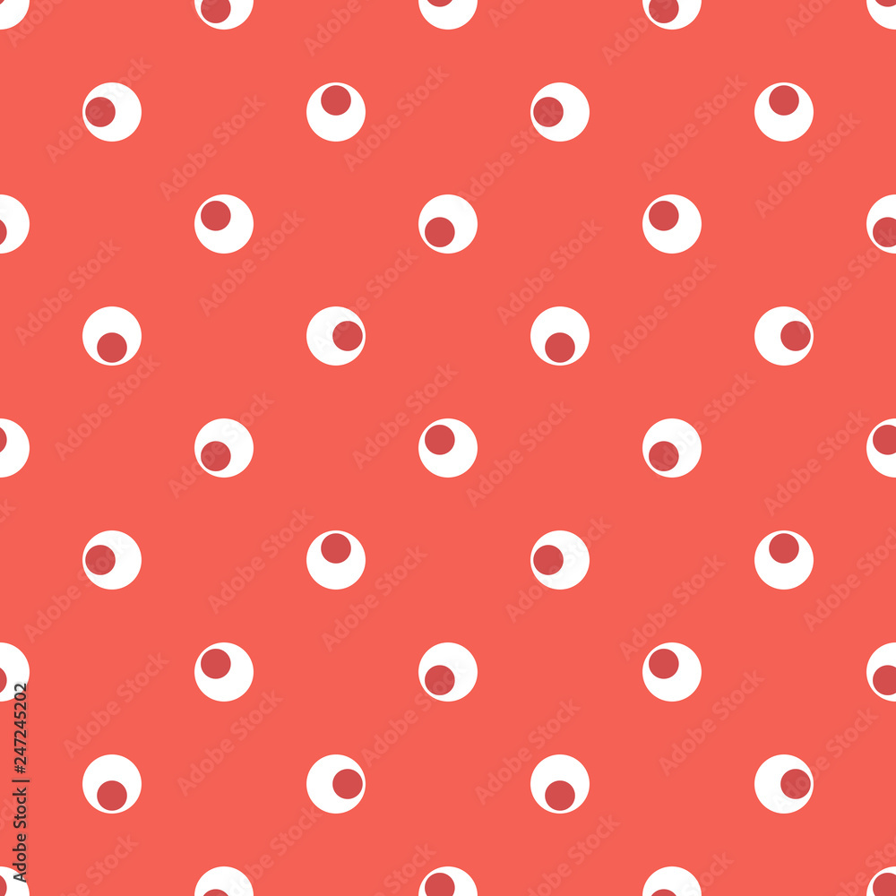 Abstract seamless pattern with dots, circles. Round background. Vector illustration. Abstract seamless pattern with dots, circles. Round background. Vector illustration.