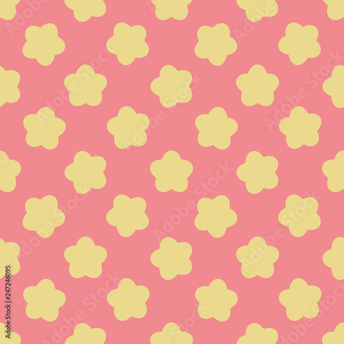 Seamless floral pattern. Natural background. Abstract seamless background. © _aine_