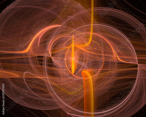 abstract digital fractal, fantasy design © tanya78