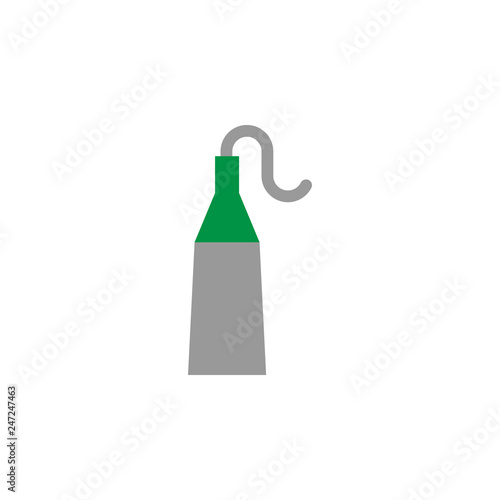 Calcium and fluorine icon. Element of Dental Care icon for mobile concept and web apps. Detailed Calcium and fluorine icon can be used for web and mobile