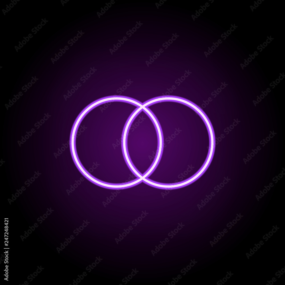 circles chart line icon. Elements of Chart and diagram in neon style icons. Simple icon for websites, web design, mobile app, info graphics circles chart line icon. Elements of Chart and diagram in neon style icons. Simple icon for websites, web design, mobile app, info graphics