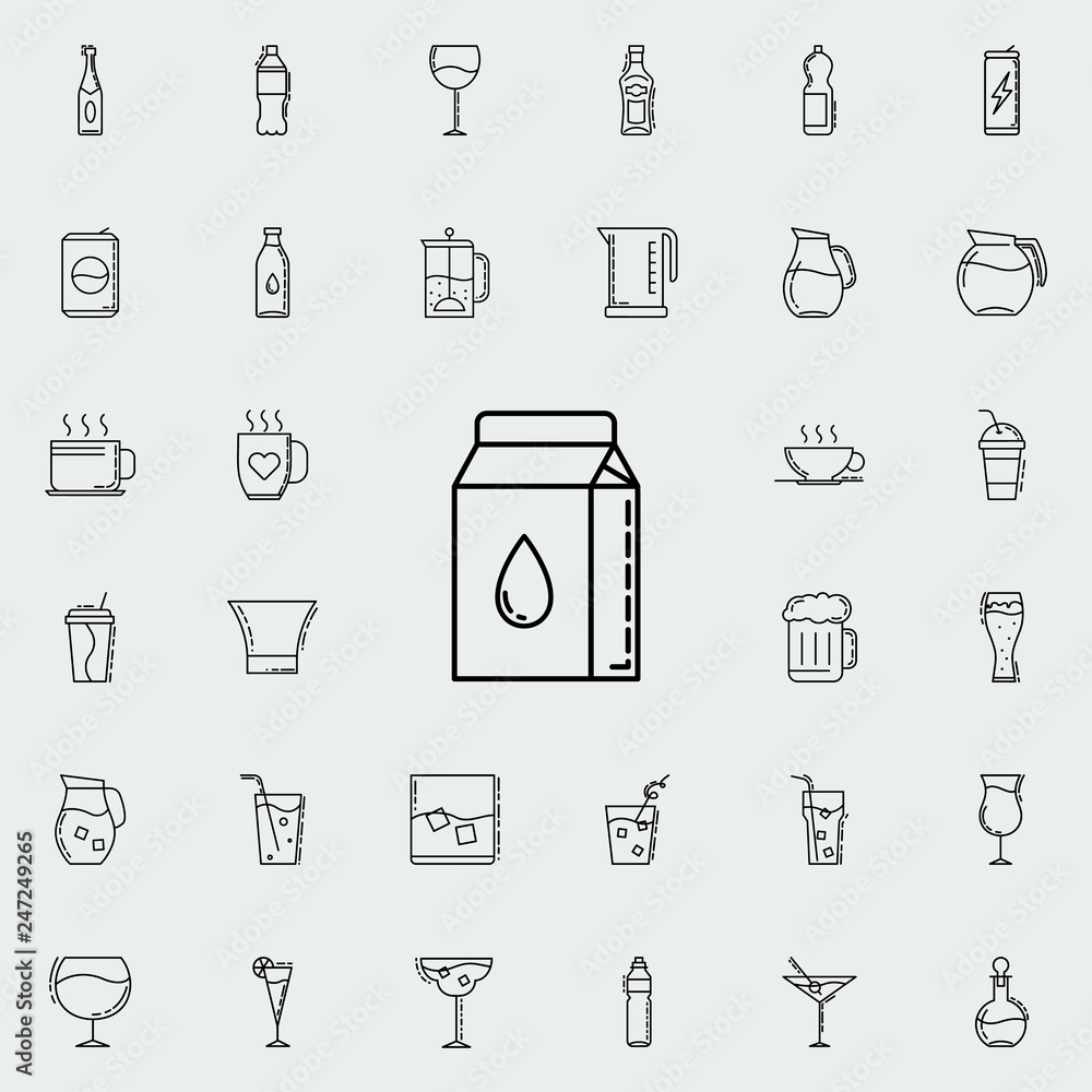 carton of milk dusk icon. Drinks & Beverages icons universal set for web and mobile carton of milk dusk icon. Drinks & Beverages icons universal set for web and mobile