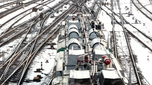 Railway train wagon railroad
