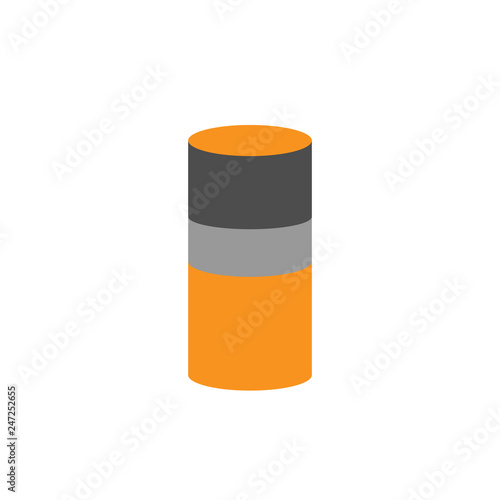 Analytics and cylinder icon. Element of financial, diagrams and reports icon for mobile concept and web apps. Detailed Analytics and cylinder icon can be used for web and mobile
