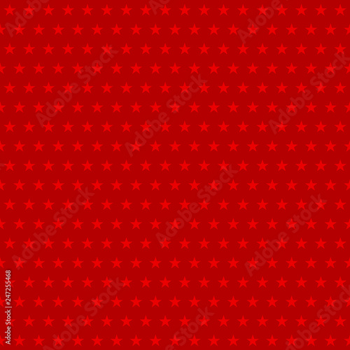 Abstract seamless pattern of small stars in red colors