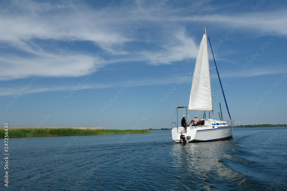 Fototapeta premium sailing 