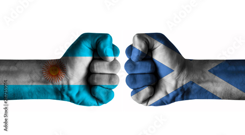 Argentinian vs Scotland © rauf