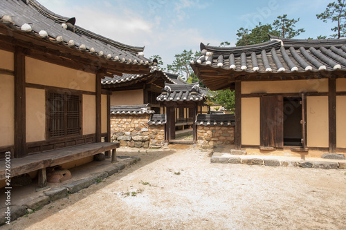 한국 전통마을 © 우진 차