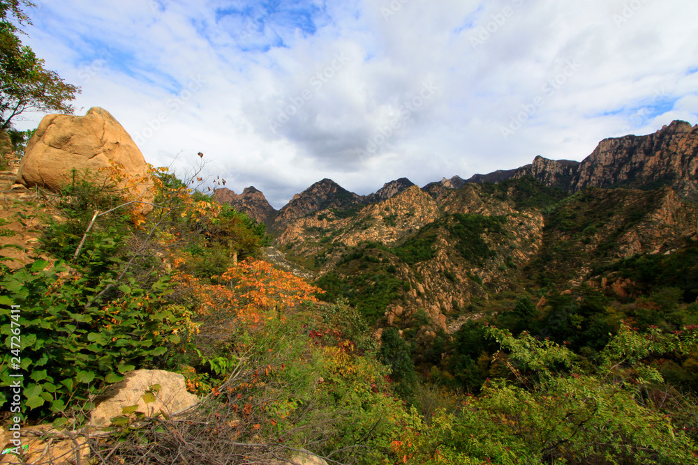 Obraz premium Mountain natural scenery