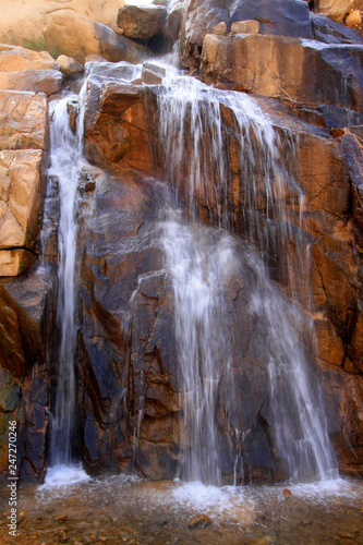 Waterfall water