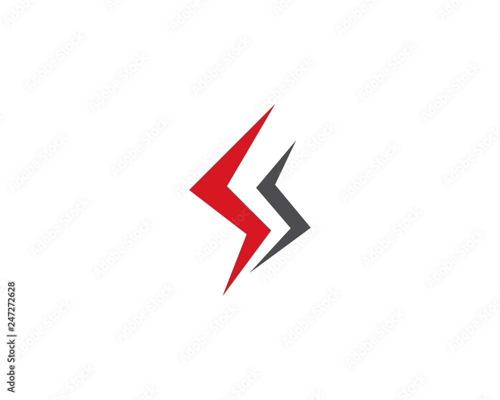 Lightning Logo Template