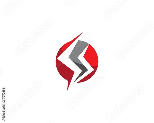 Lightning Logo Template Free Download Lightning Logo Template - GFXLoad