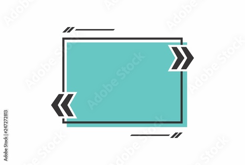 Vector template of quote forms. Bright vivid backgrounds. Empty colorful speech frame. Business template for textual information and print design.