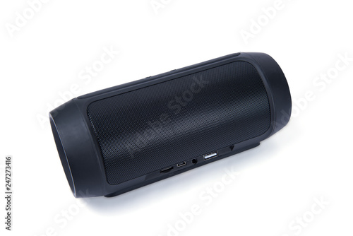 Wireless Portable Blue Tooth Speaker Isolated On White