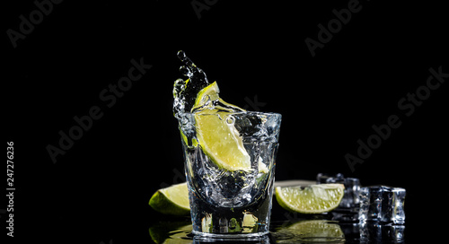 Mexican tequila splash