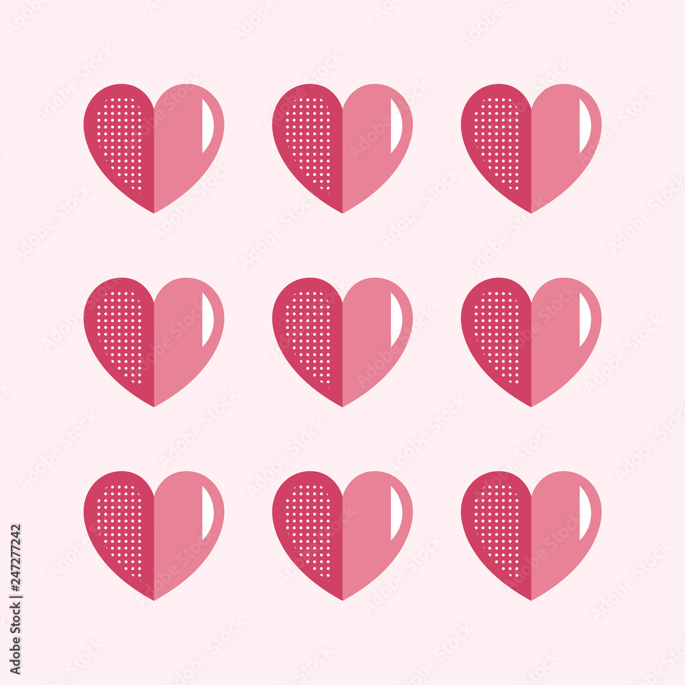 Valentine's day heart graphic Valentine's day heart graphic