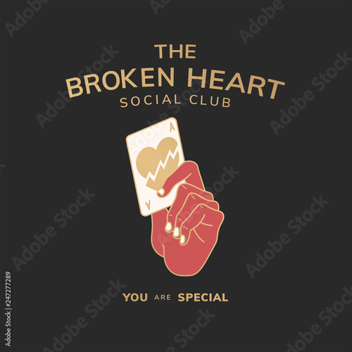 The broken heart club illustration