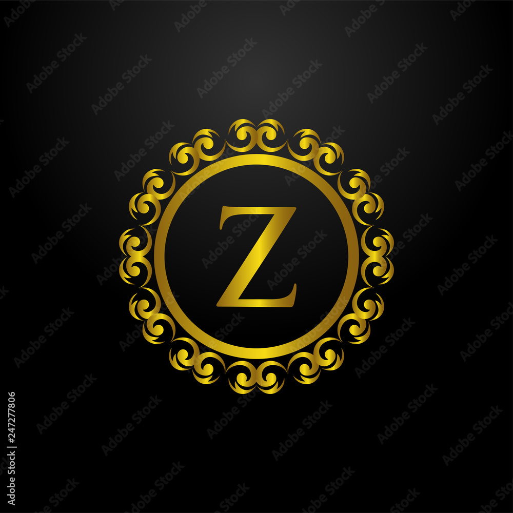 Fototapeta premium Luxury Circle Logo