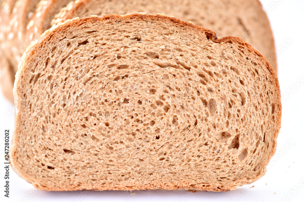 Fresh sliced bread. Products from flour. Fresh sliced bread. Products from flour.