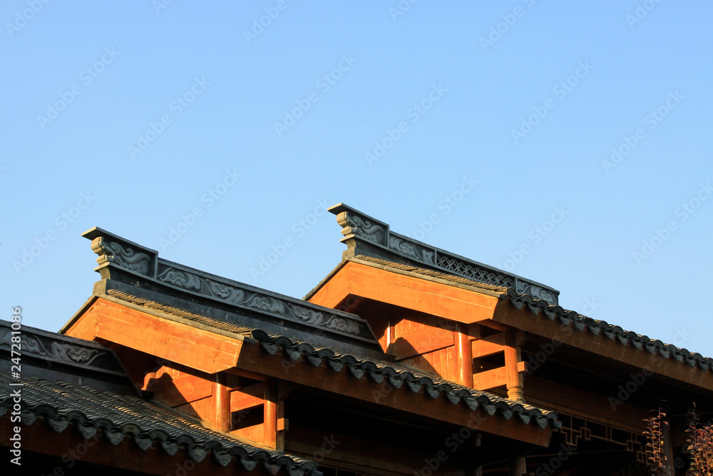 China stilted building