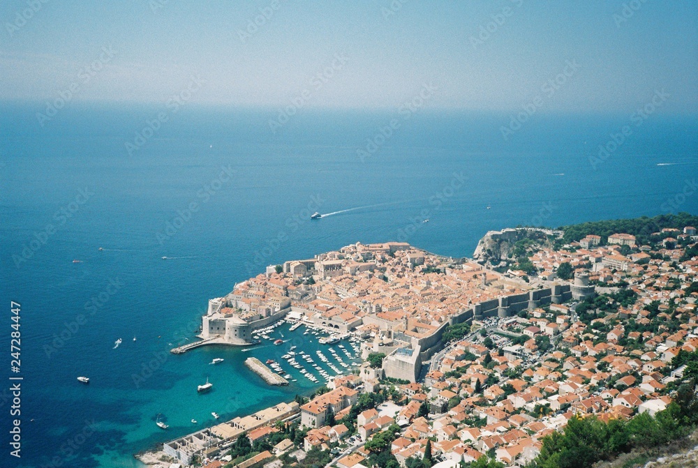 Naklejka premium 두브로니크