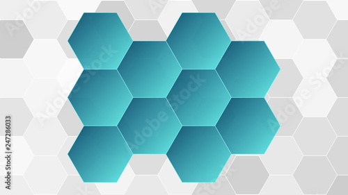 New futuristic technology vector background conception