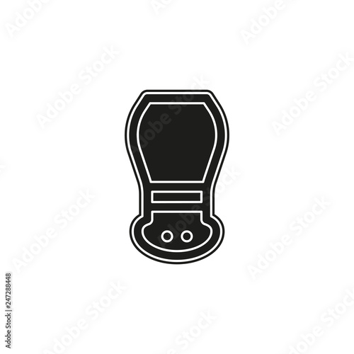 vector salt or pepper shaker restaurant sign symbol - flavor ingredient taste