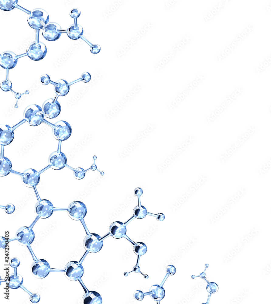Abstract molecular structure Abstract molecular structure