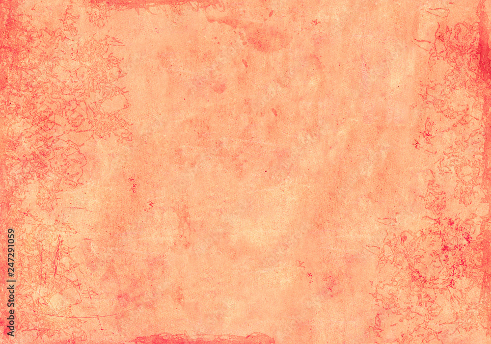 Paper texture of red color