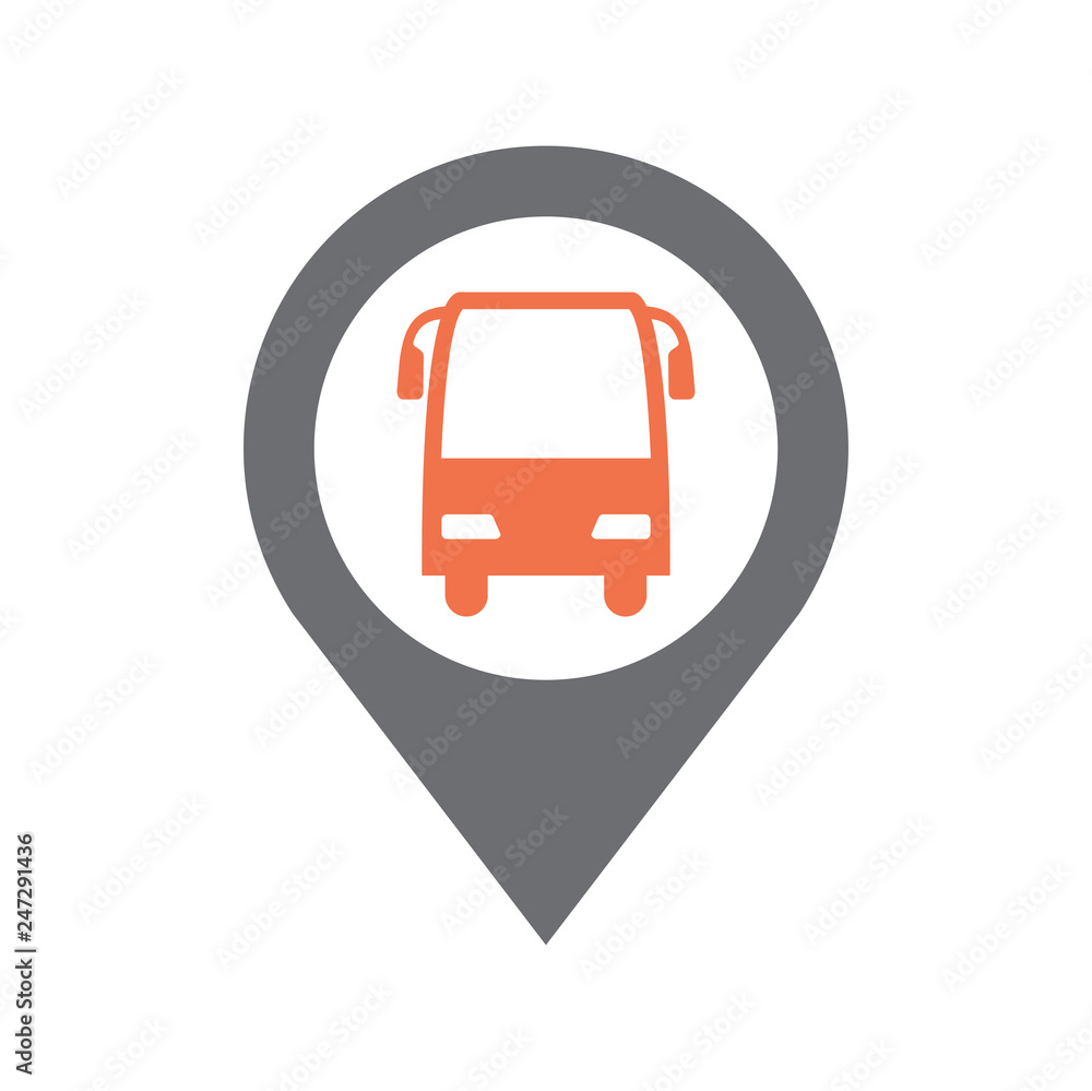 Checkpoint bus station icon on white background for graphic and web design, Modern simple vector sign. Internet concept. Trendy symbol for website design web button or mobile app Checkpoint bus station icon on white background for graphic and web design, Modern simple vector sign. Internet concept. Trendy symbol for website design web button or mobile app