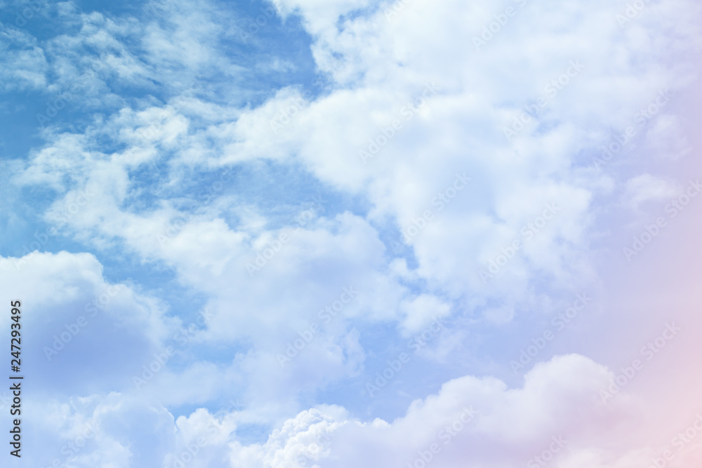 Sun and cloud background with a pastel colored
Sun and cloud background with a pastel colored
