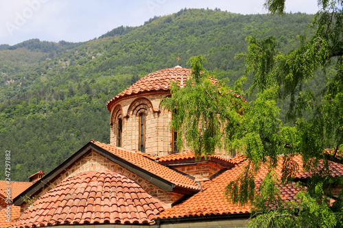 Bachkovo Monastery , Plovdiv, Bulgaria. Byzantine architecture photo