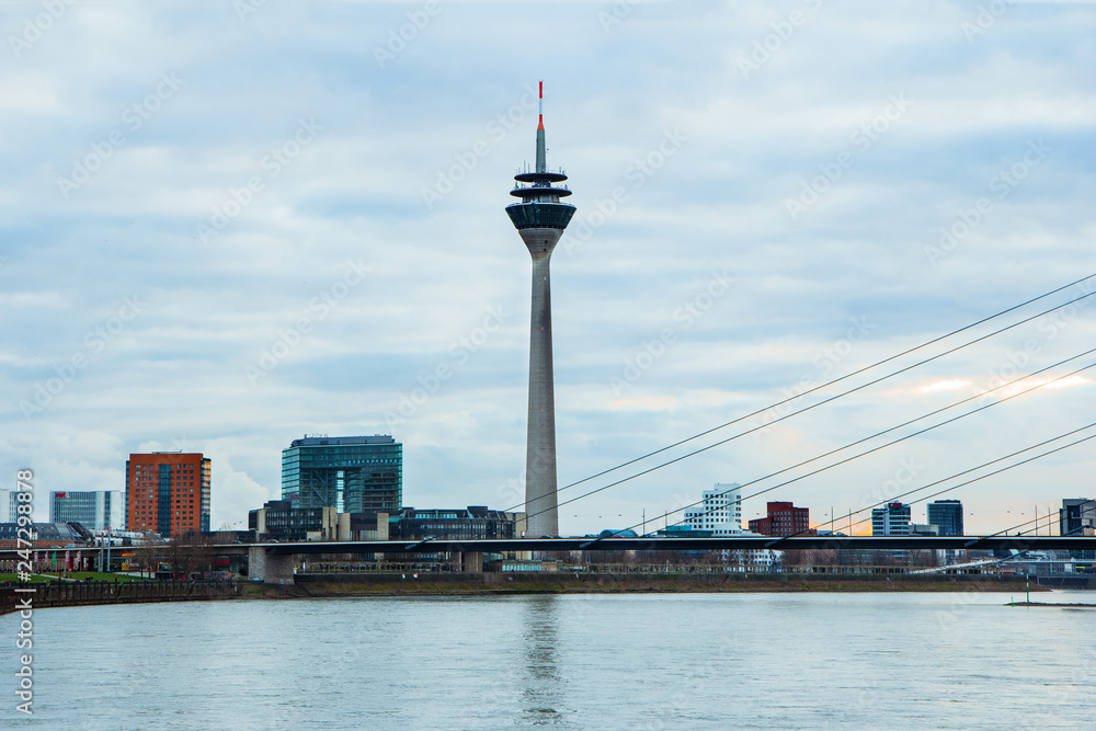 Düsseldorf  Rheinturm