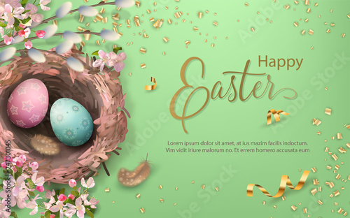Easter Holiday Background