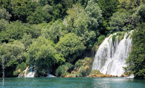 Roski slab waterfalls, N.P. Krka, Croatia