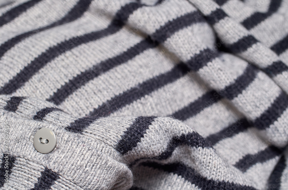 Macro photo of fabric pattern, close up of textile clothing with shallow depth of field Macro photo of fabric pattern, close up of textile clothing with shallow depth of field