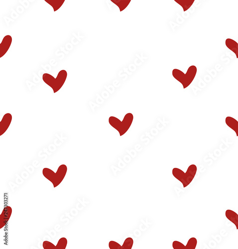 mini heart vector seamless