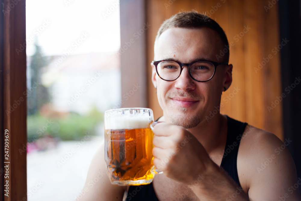 Young man portrait Czech Republic